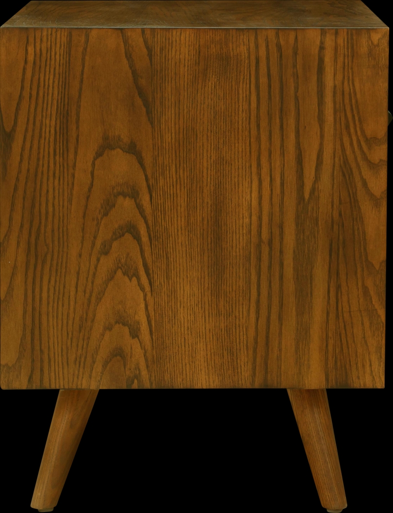 Ryunkin Brown Nightstand - Thumbnail - Image 5