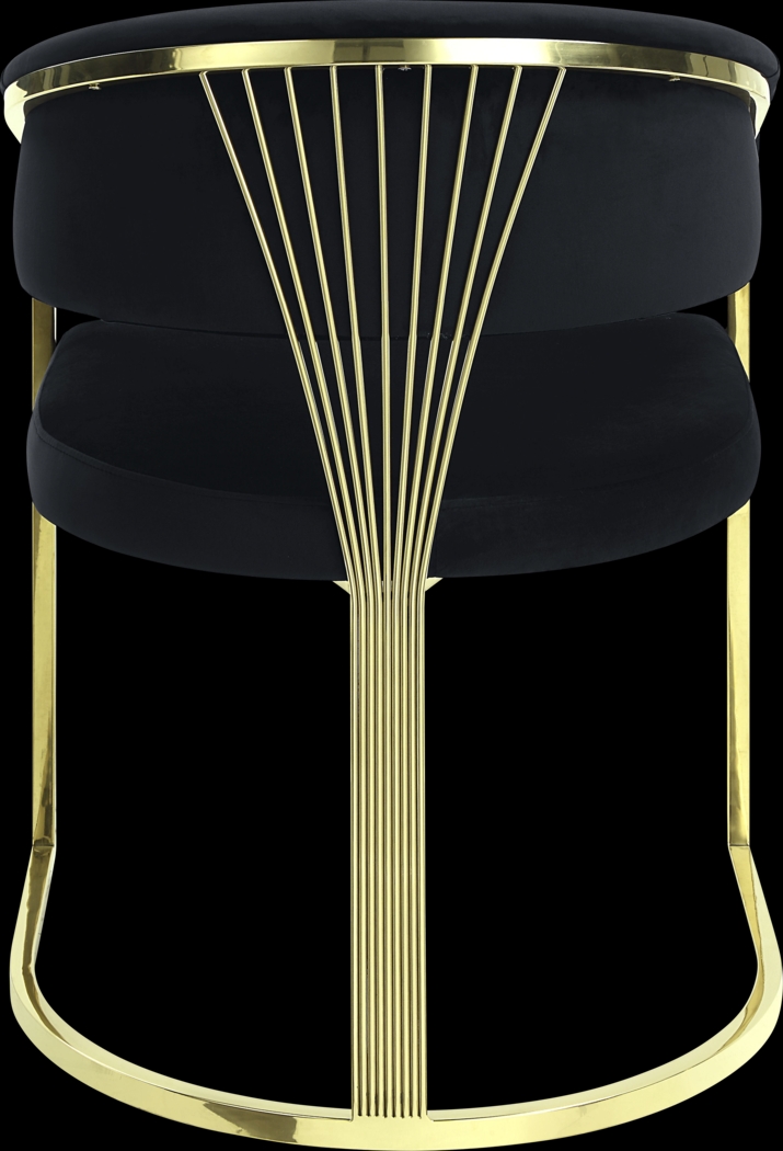 Saadi Black Arm Chair - Thumbnail - Image 5