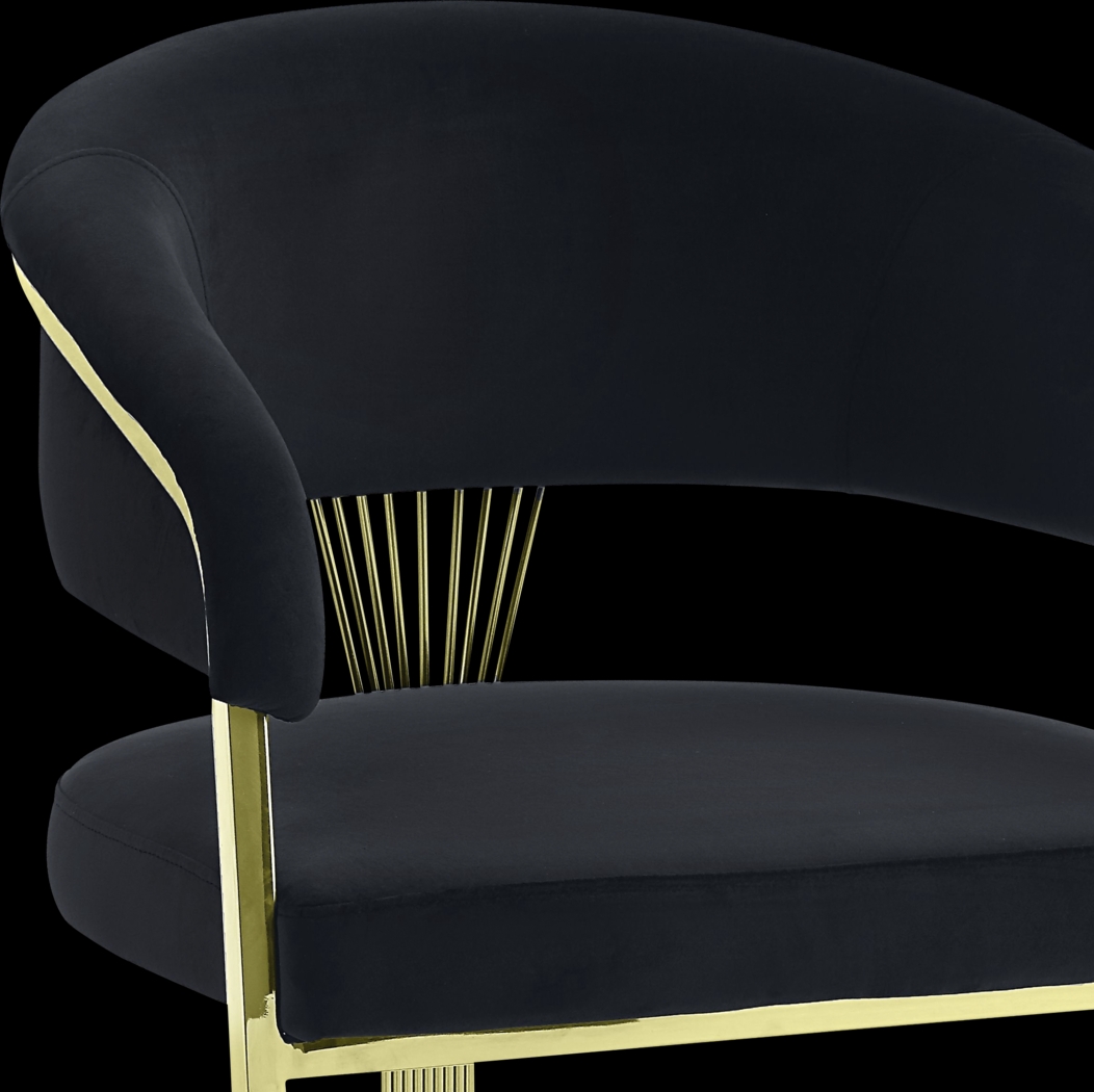 Saadi Black Arm Chair - Thumbnail - Image 6