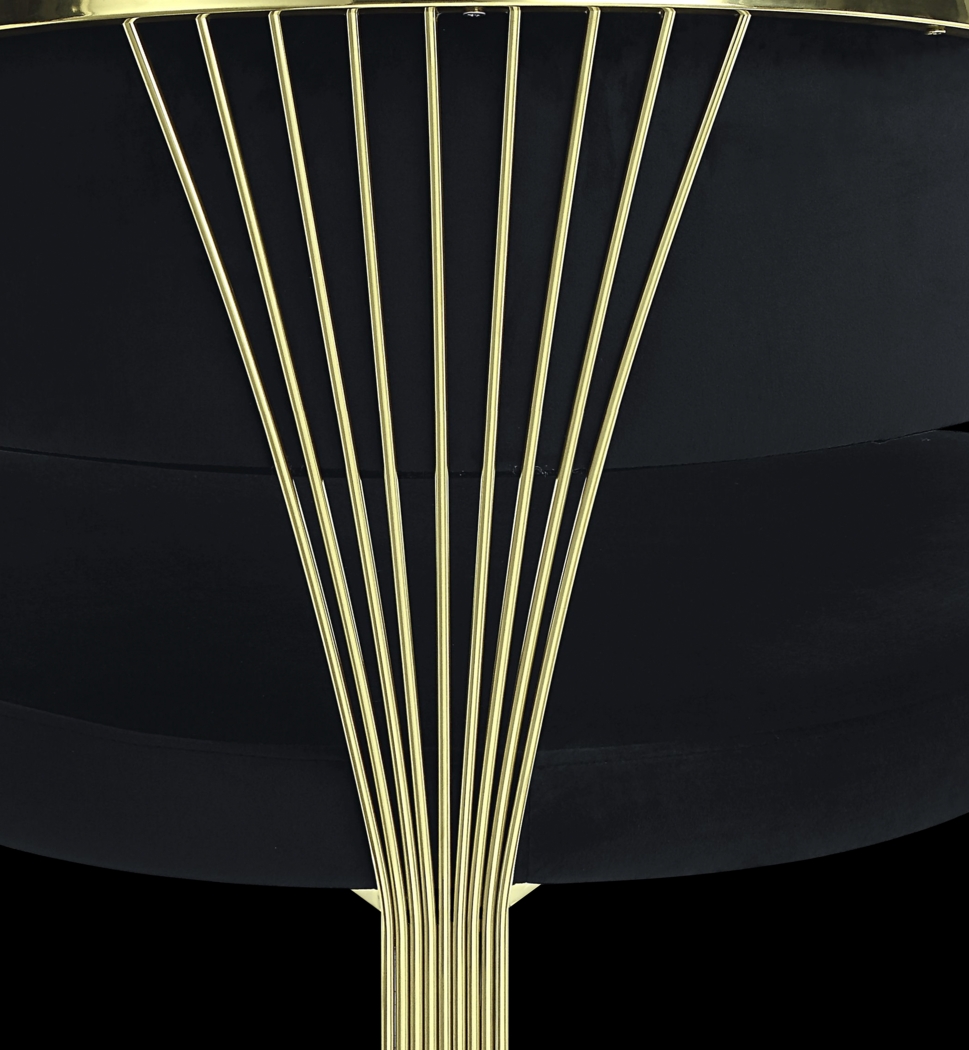 Saadi Black Arm Chair - Thumbnail - Image 7