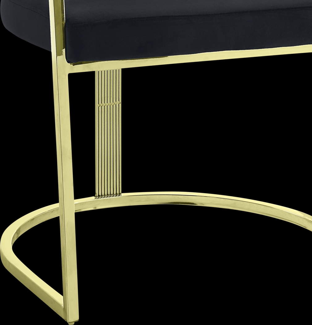 Saadi Black Arm Chair - Thumbnail - Image 8