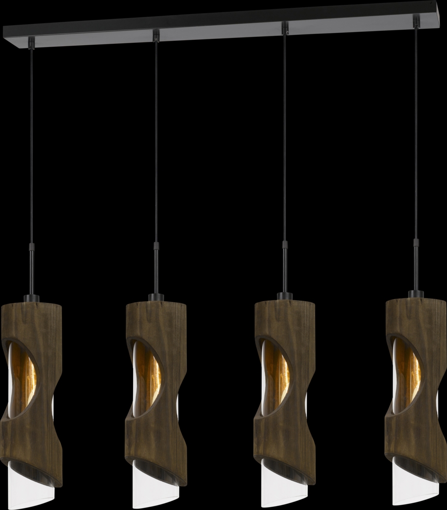 Sabal Island Brown Chandelier - Thumbnail - Image 1