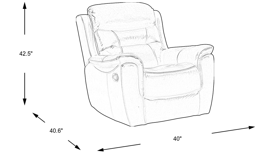 Dimension Image. Please refer to the Dimension Tab on this page for dimension details.