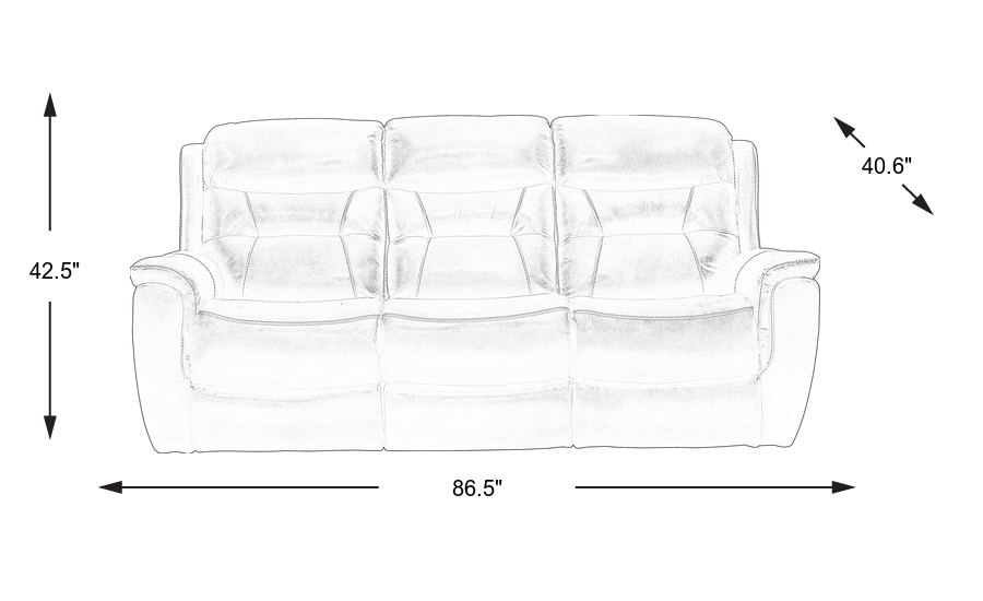 Dimension Image. Please refer to the Dimension Tab on this page for dimension details.