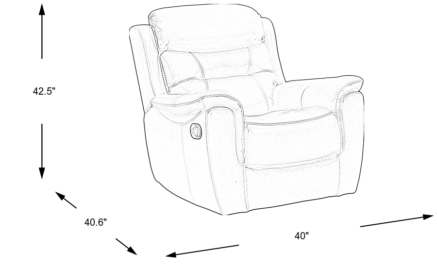 Dimension Image. Please refer to the Dimension Tab on this page for dimension details.