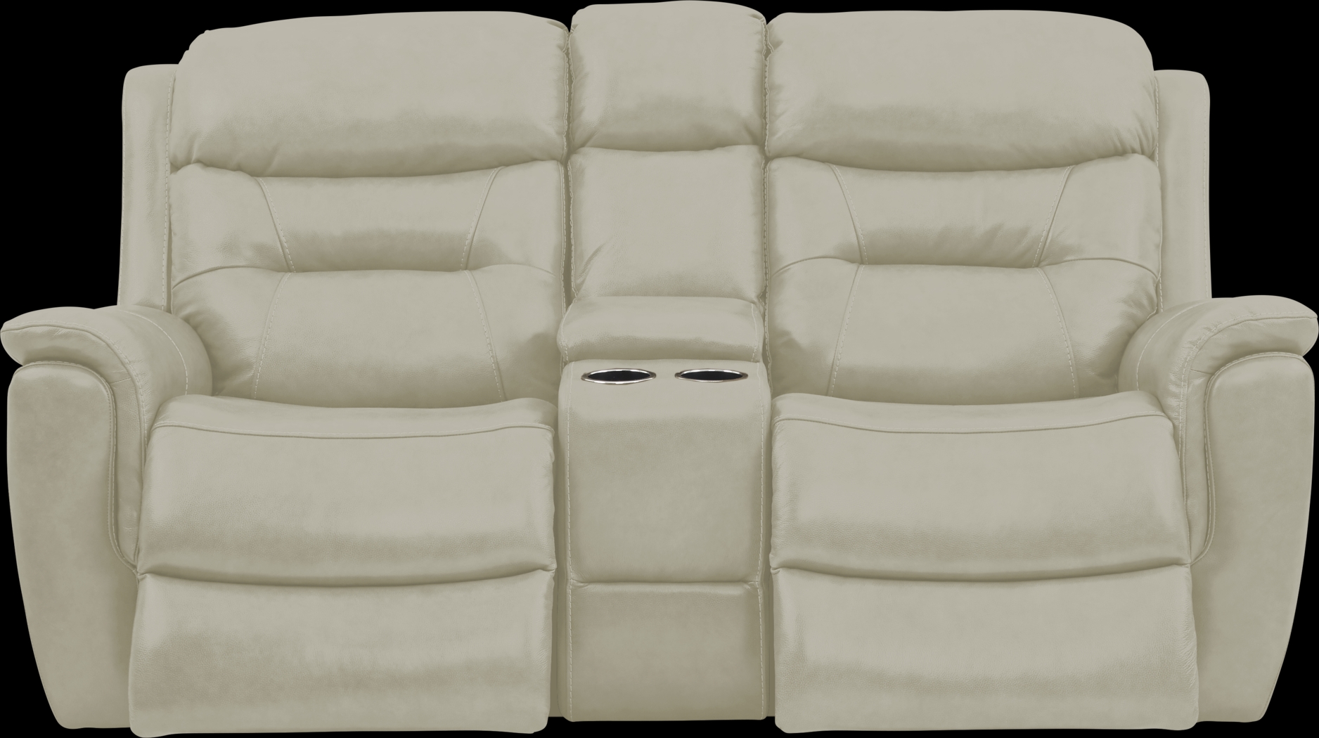Sabella Stone Leather 8 Pc Reclining Living Room - Thumbnail - Image 5