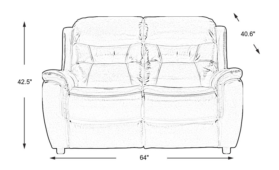 Dimension Image. Please refer to the Dimension Tab on this page for dimension details.