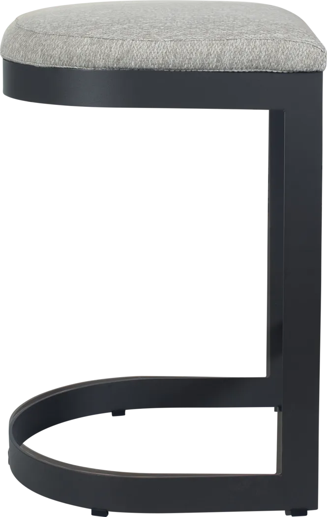 Sabin Gray Outdoor Counter Stool - Thumbnail - Image 5