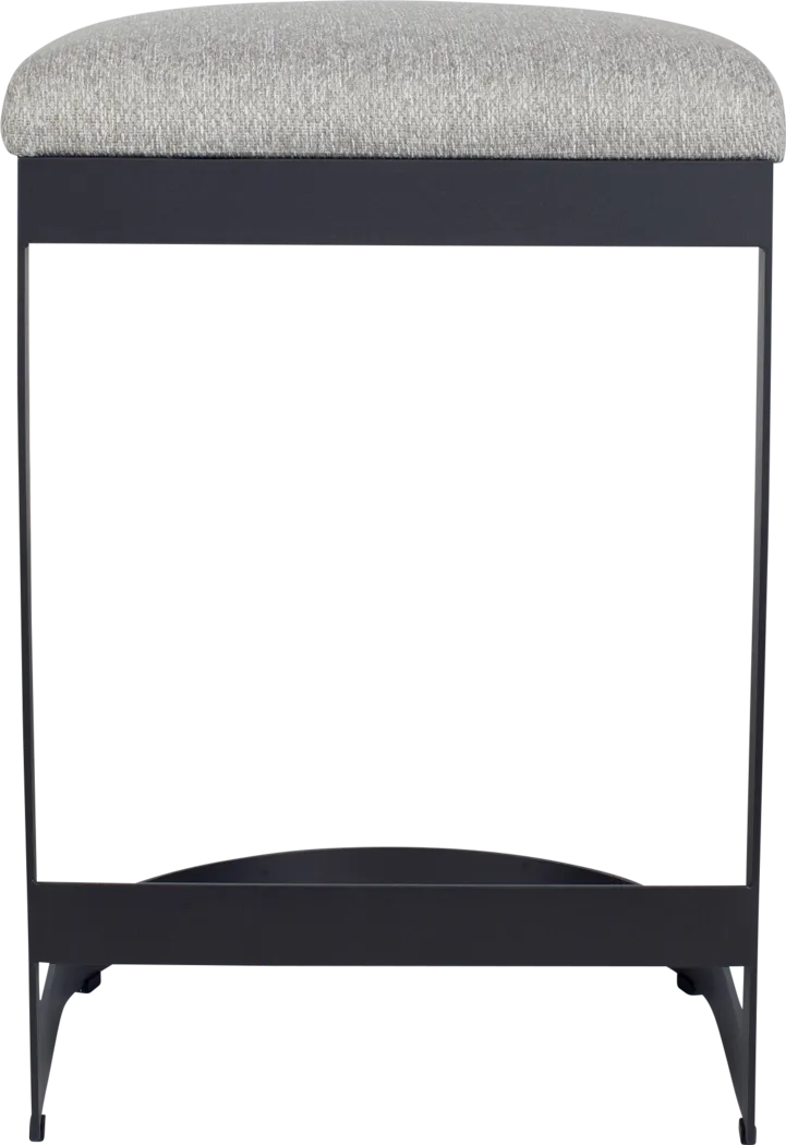 Sabin Gray Outdoor Counter Stool - Thumbnail - Image 6