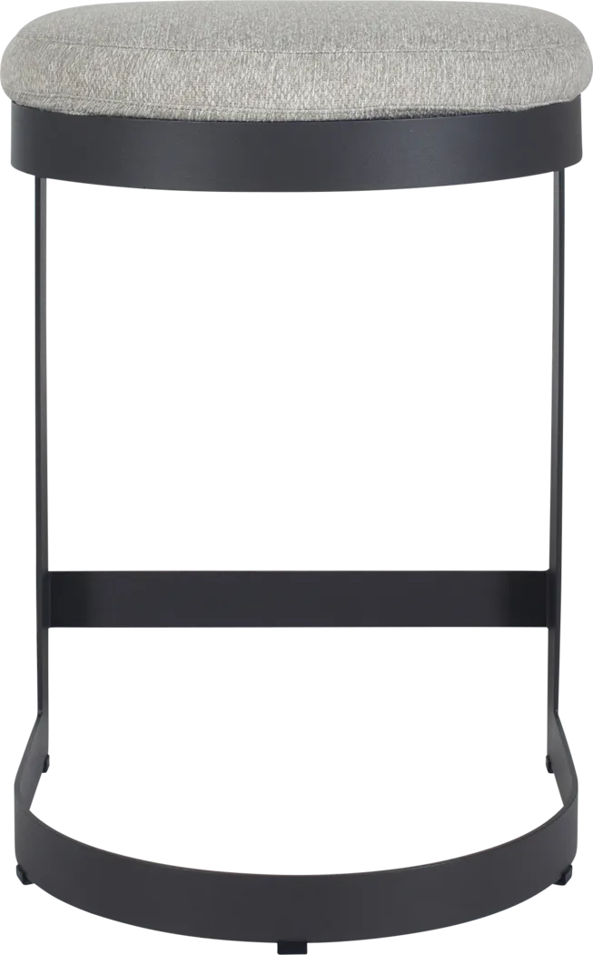 Sabin Gray Outdoor Counter Stool - Thumbnail - Image 7