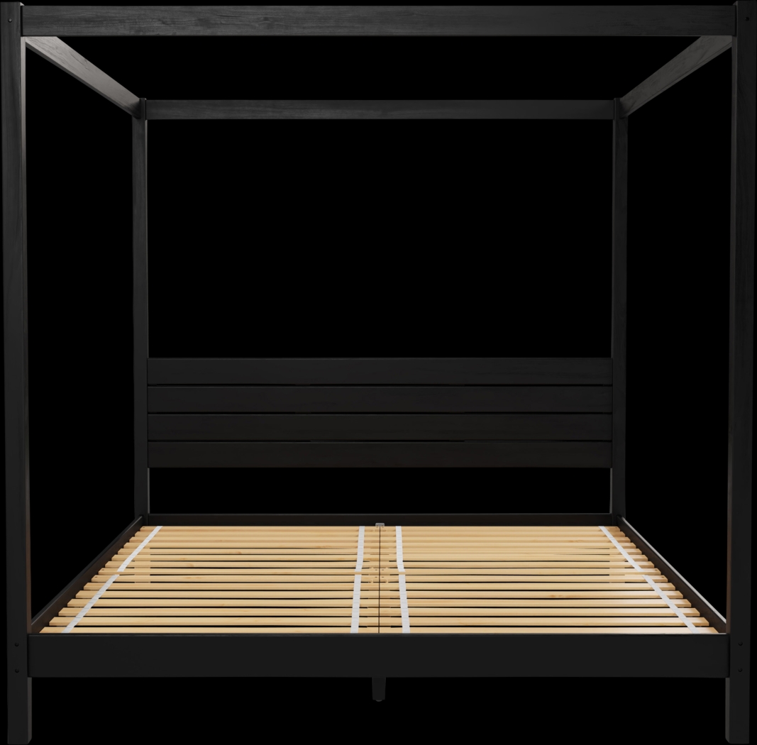 Sablegreen Black King Bed - Thumbnail - Image 2