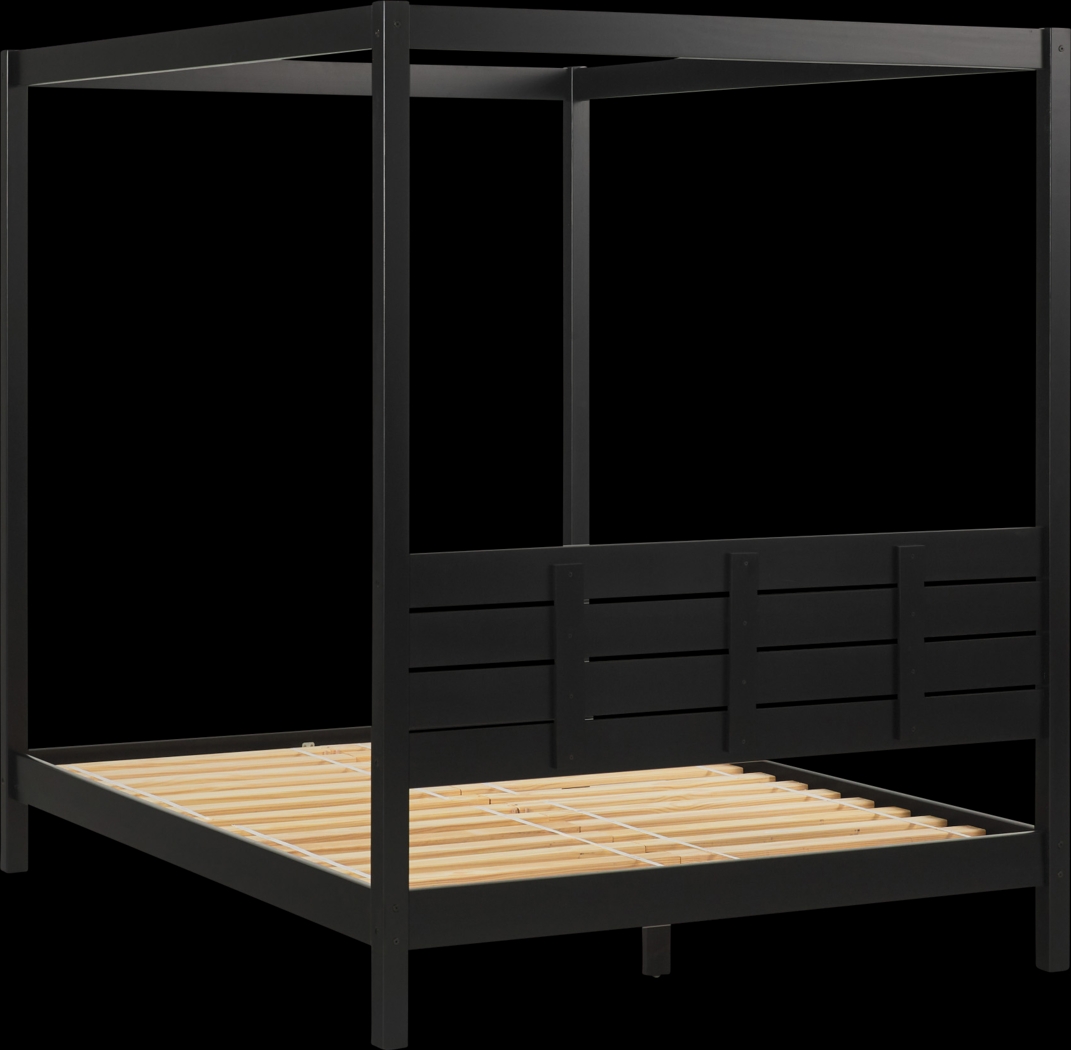Sablegreen Black Queen Bed - Thumbnail - Image 4