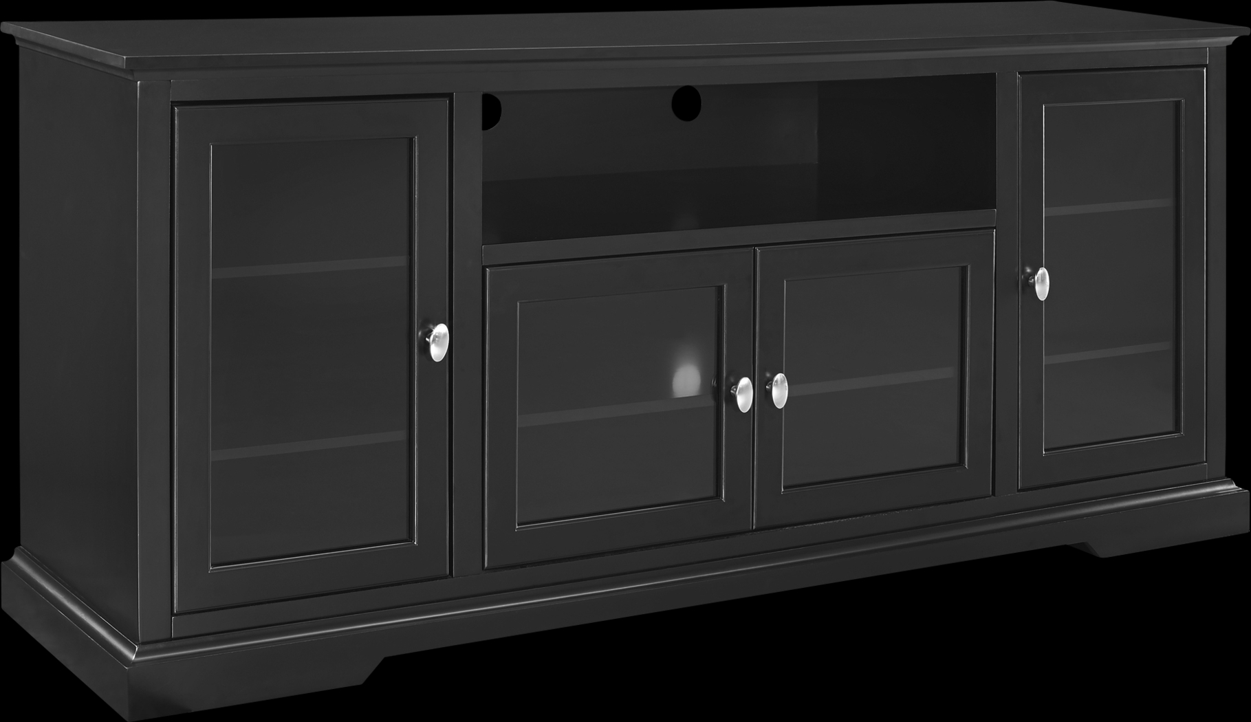 Sablewood Black 70 in. Console - Thumbnail - Image 1