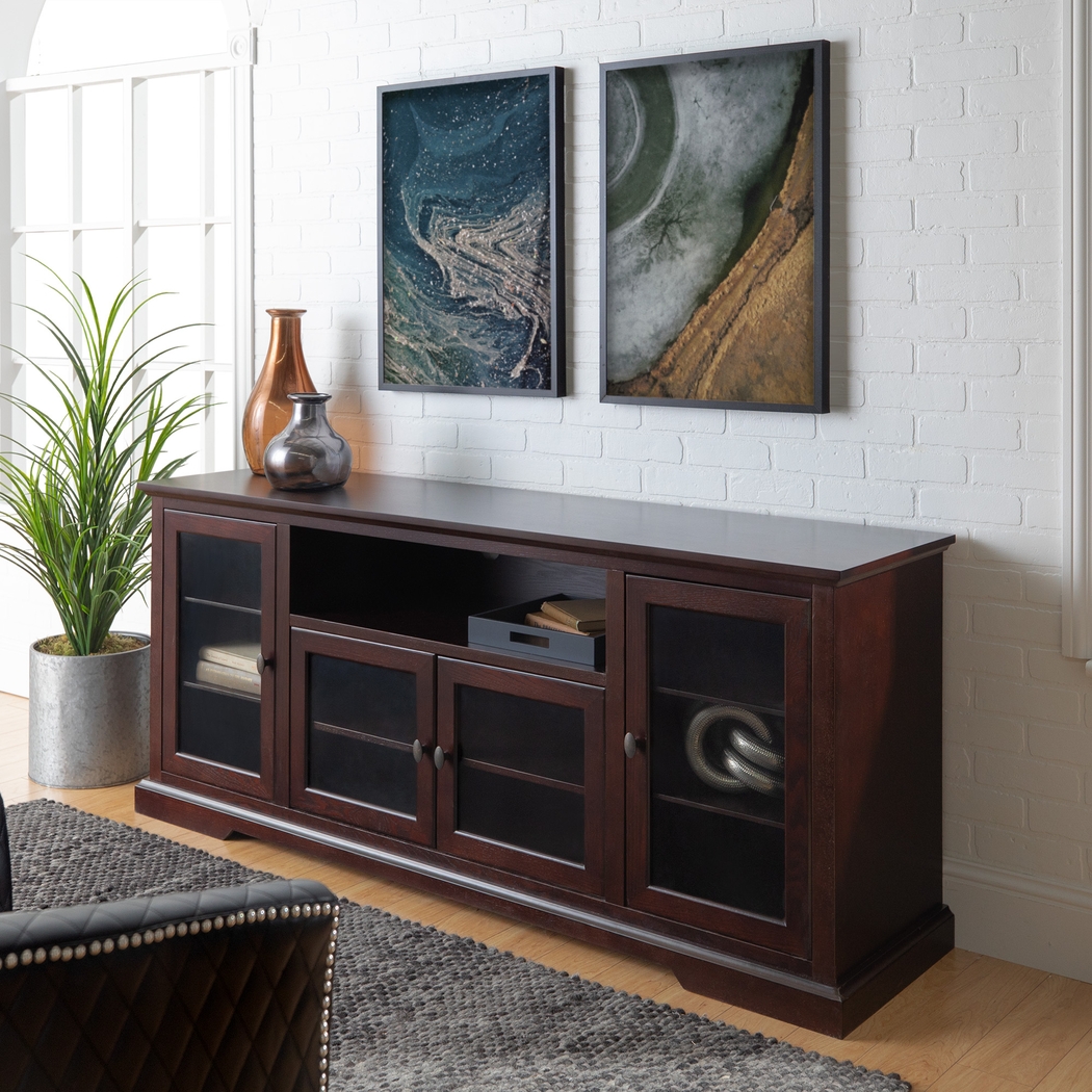 Sablewood Espresso 70 in. Console - Thumbnail - Image 3