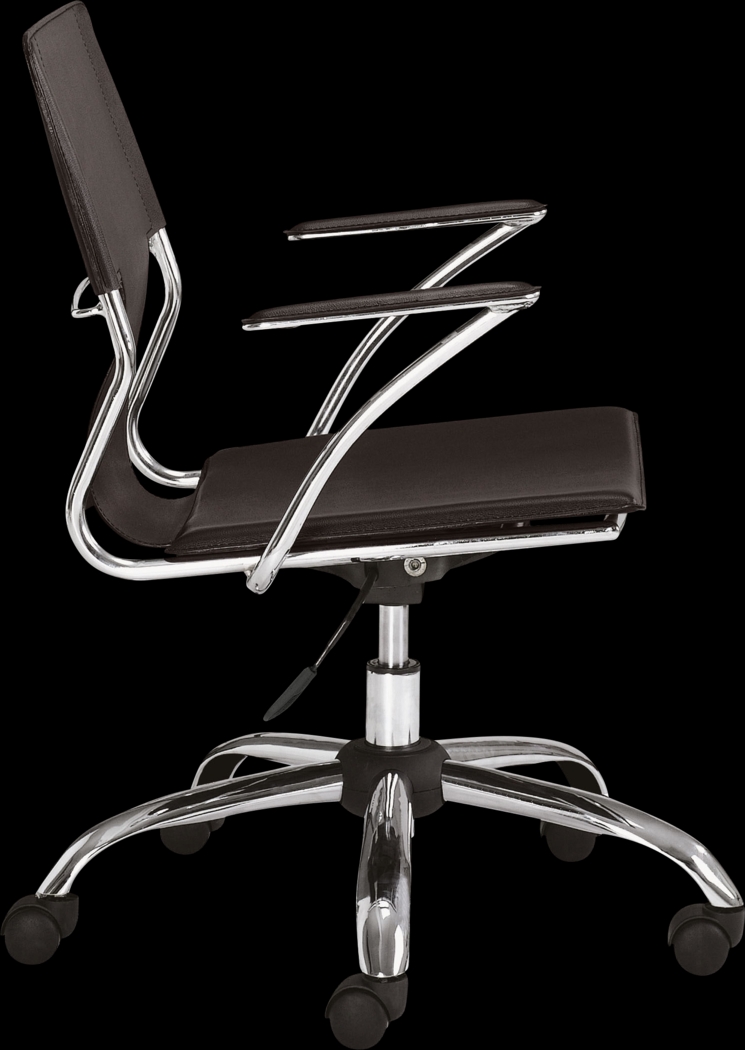 Sacher Espresso Office Chair - Thumbnail - Image 2