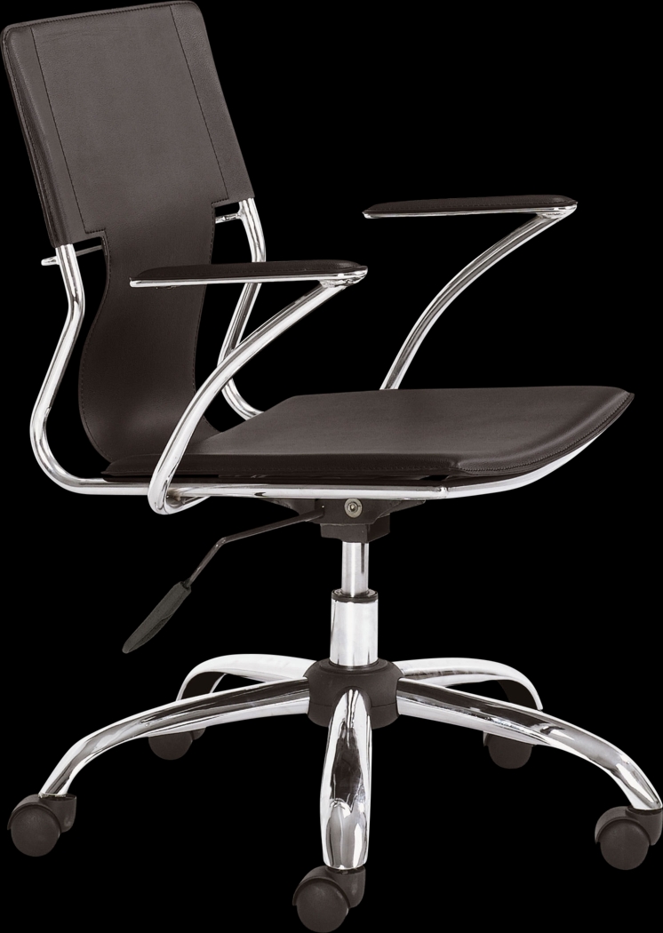 Sacher Espresso Office Chair - Thumbnail - Image 1
