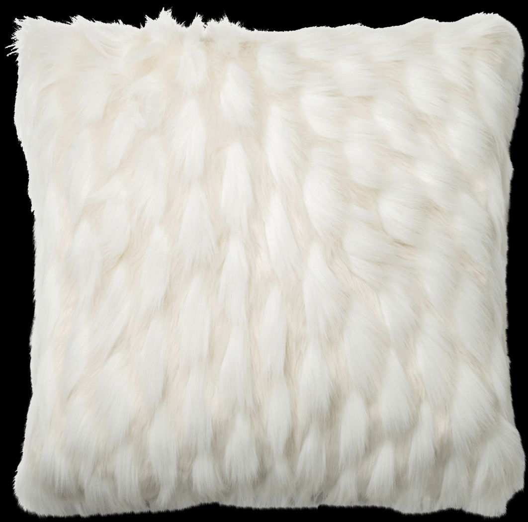 Sachie White Accent Pillow - Thumbnail - Image 1