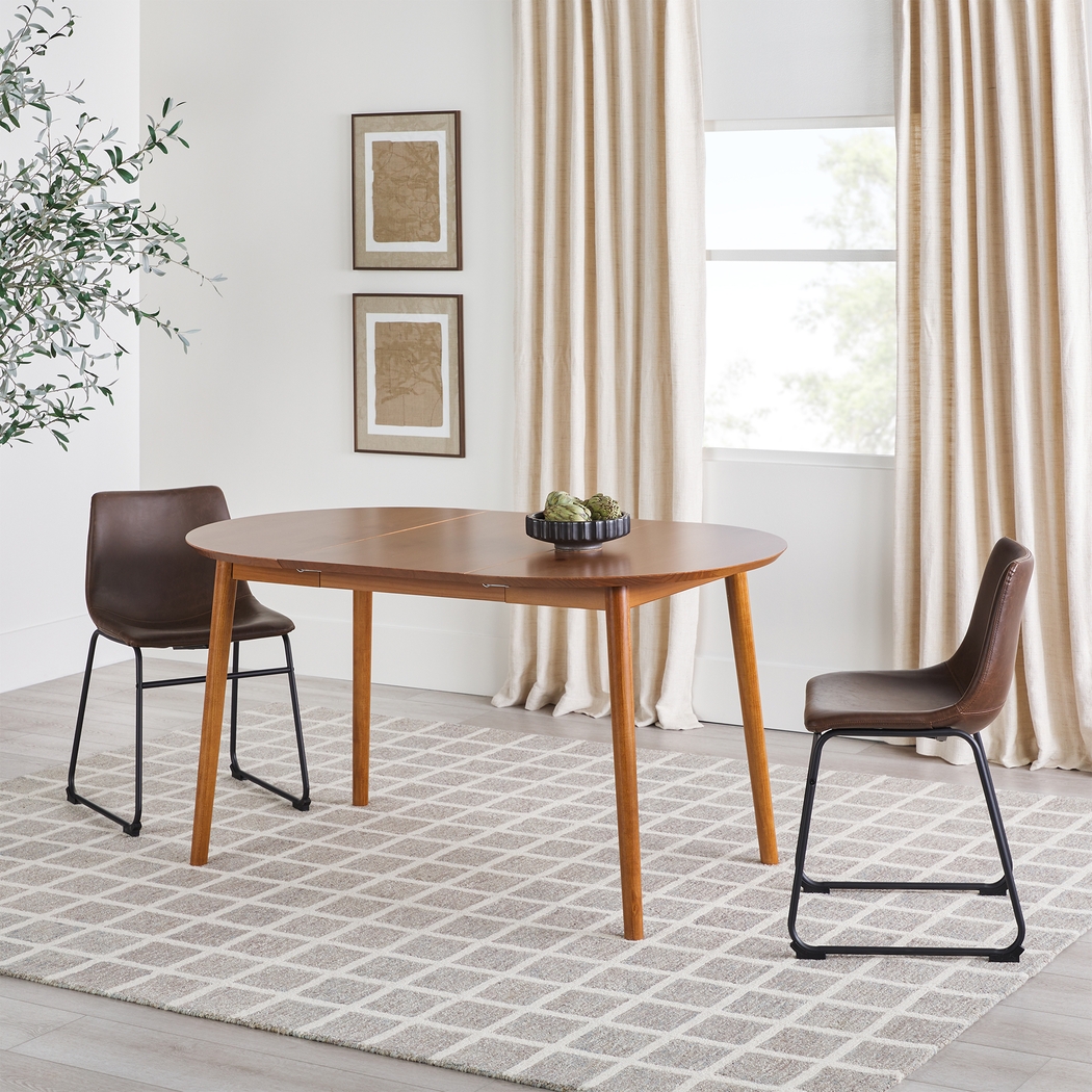 Sackett Caramel Dining Table - Thumbnail - Image 2