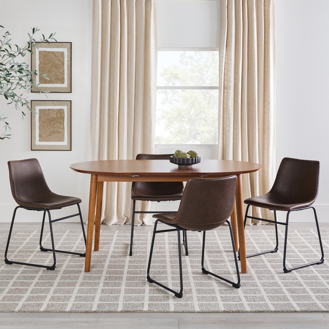 Sackett Caramel Dining Table - Thumbnail - Image 3