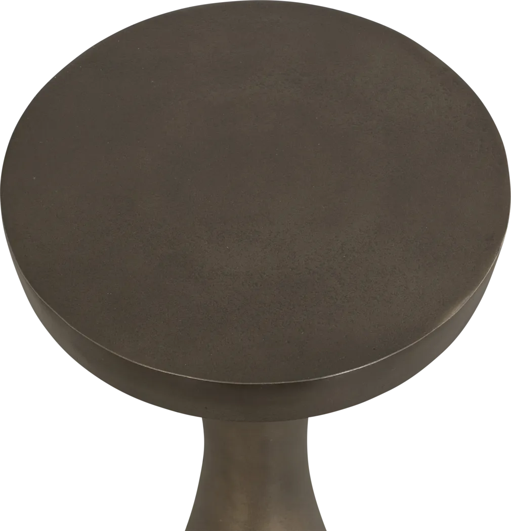 Sacza Outdoor Brown End Table - Thumbnail - Image 3