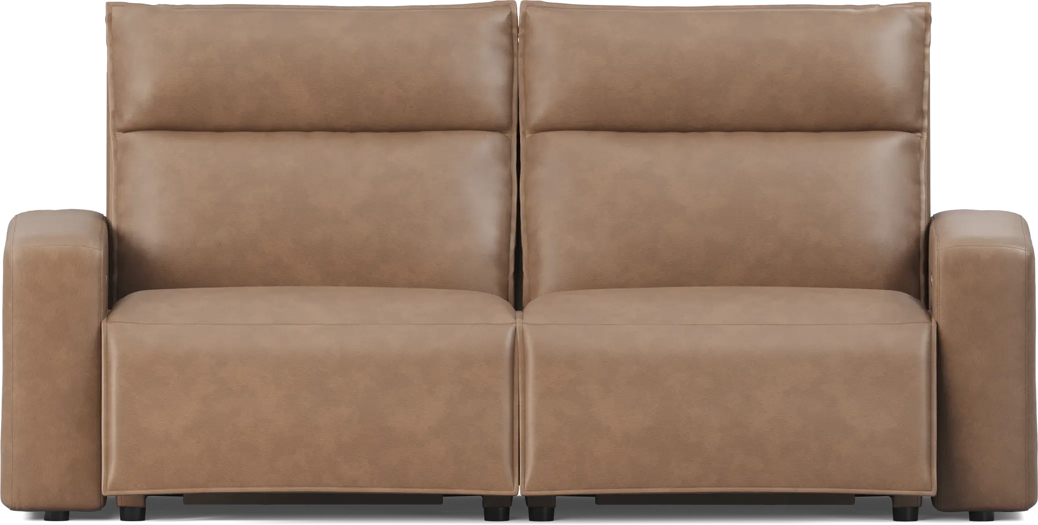 ModularTwo Saddle 2 Pc Dual Power Reclining Loveseat - Thumbnail - Image 1
