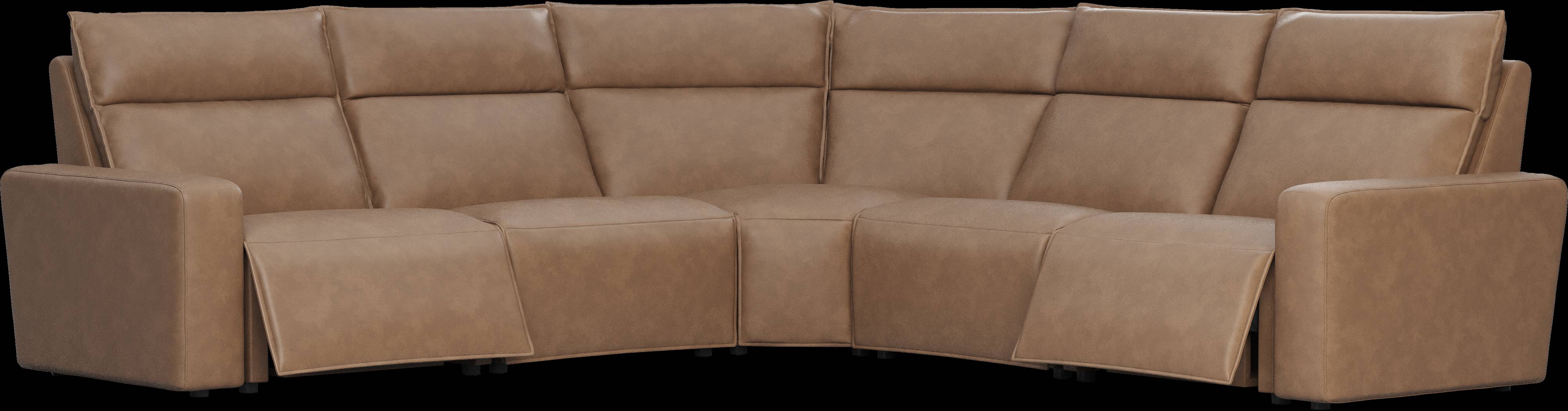 Saddle 5 Pc Dual Power Reclining ModularTwo - Thumbnail - Image 1