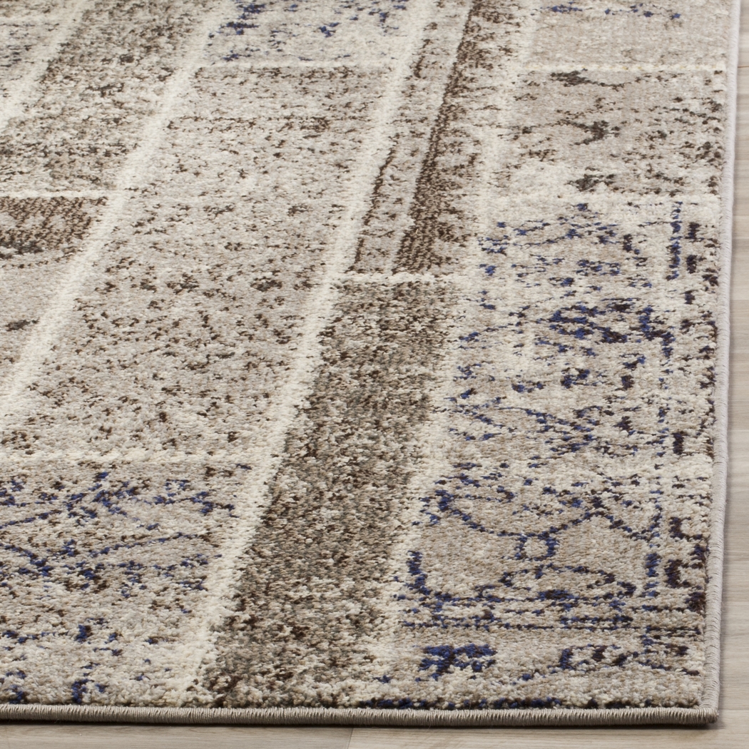 Sadia Beige 5'1 x 7'7 Rug - Thumbnail - Image 2