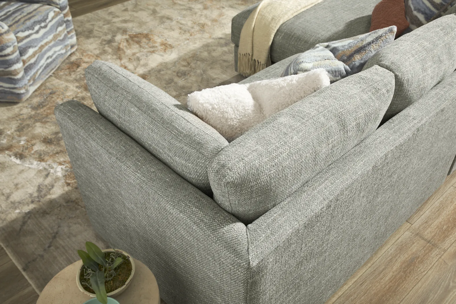 Sadie Falls Dove Gray 2 Pc Sectional - Thumbnail - Image 5