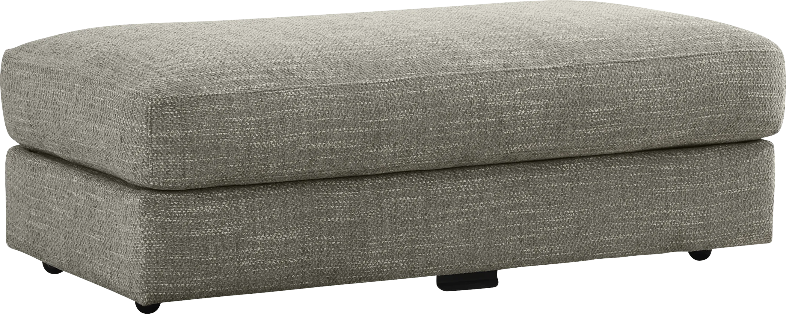Sadie Falls Dove Gray Storage Ottoman - Thumbnail - Image 3