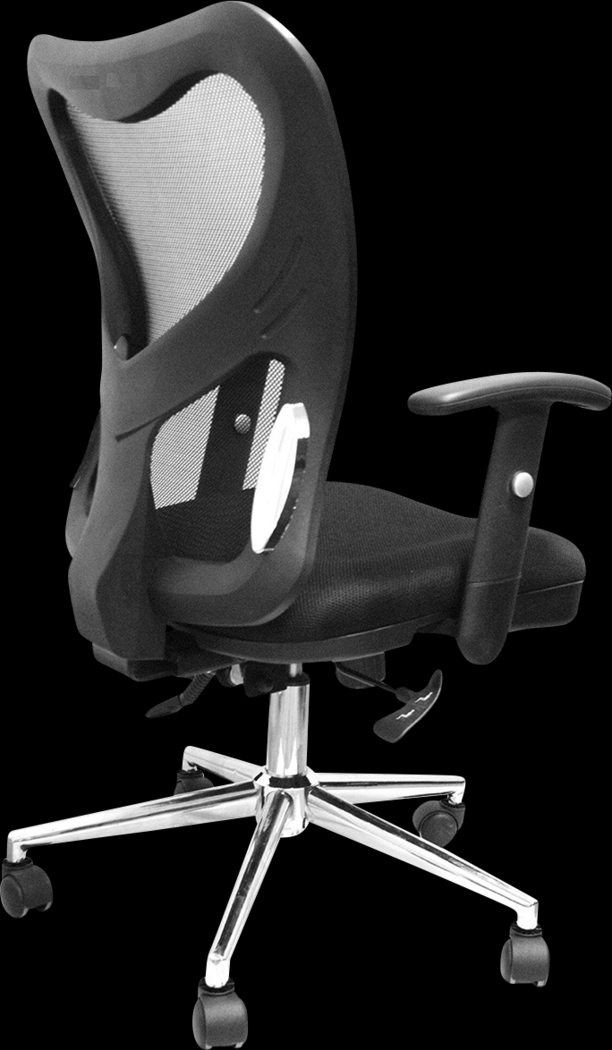 Saedi Black Office Chair - Thumbnail - Image 7