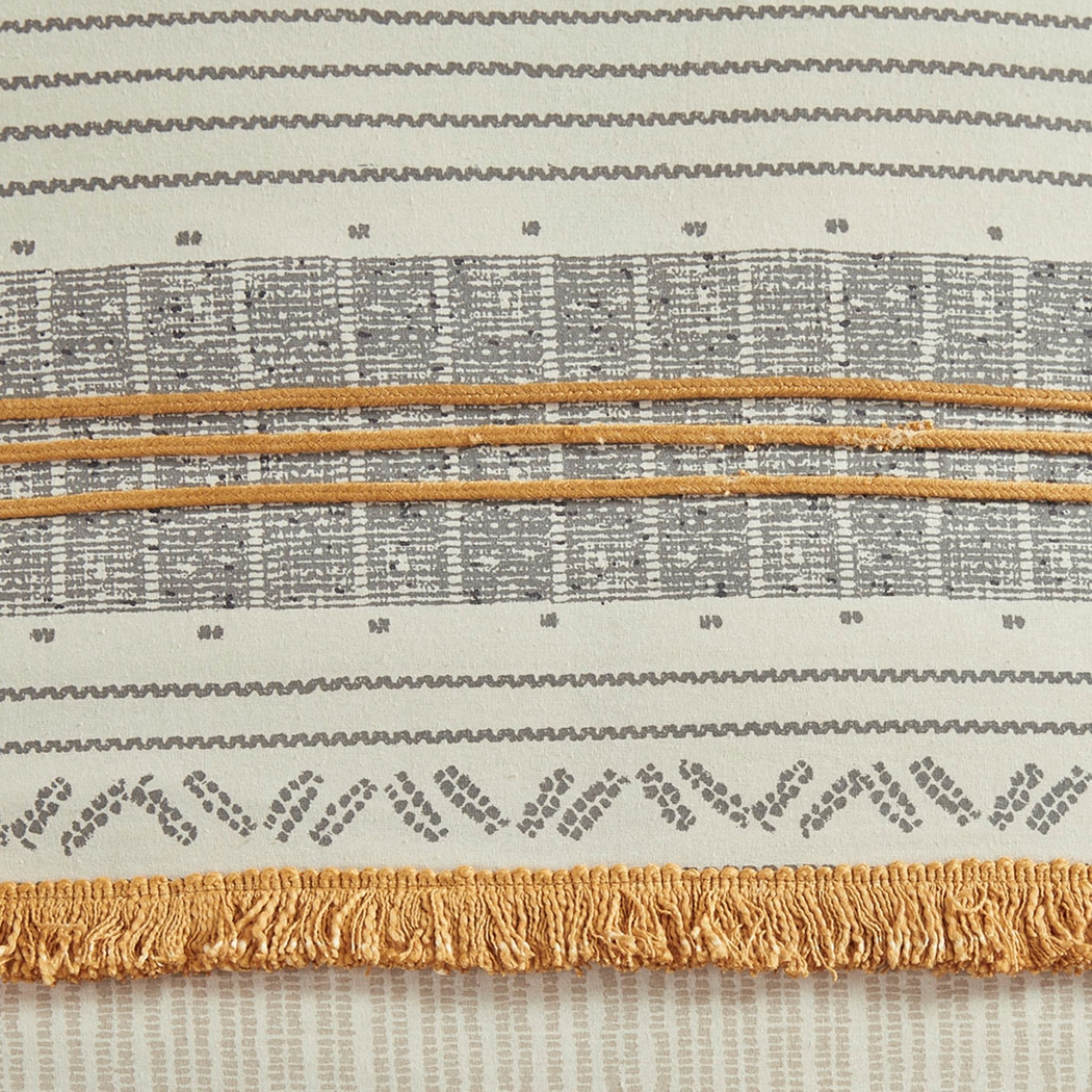 Saedi Gray King/ Cal 3 pc Comforter Set - Thumbnail - Image 8