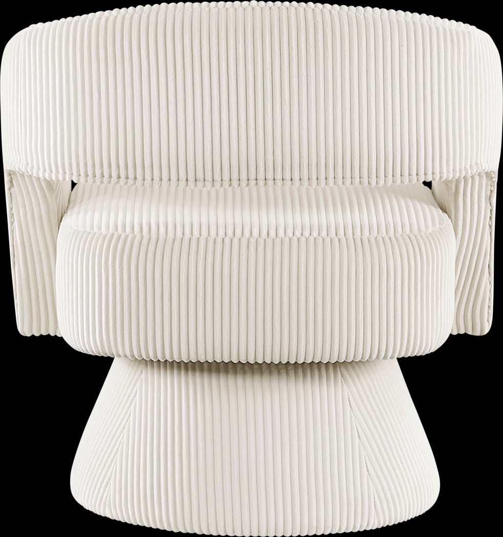 Saeva Beige Accent Chair - Thumbnail - Image 4