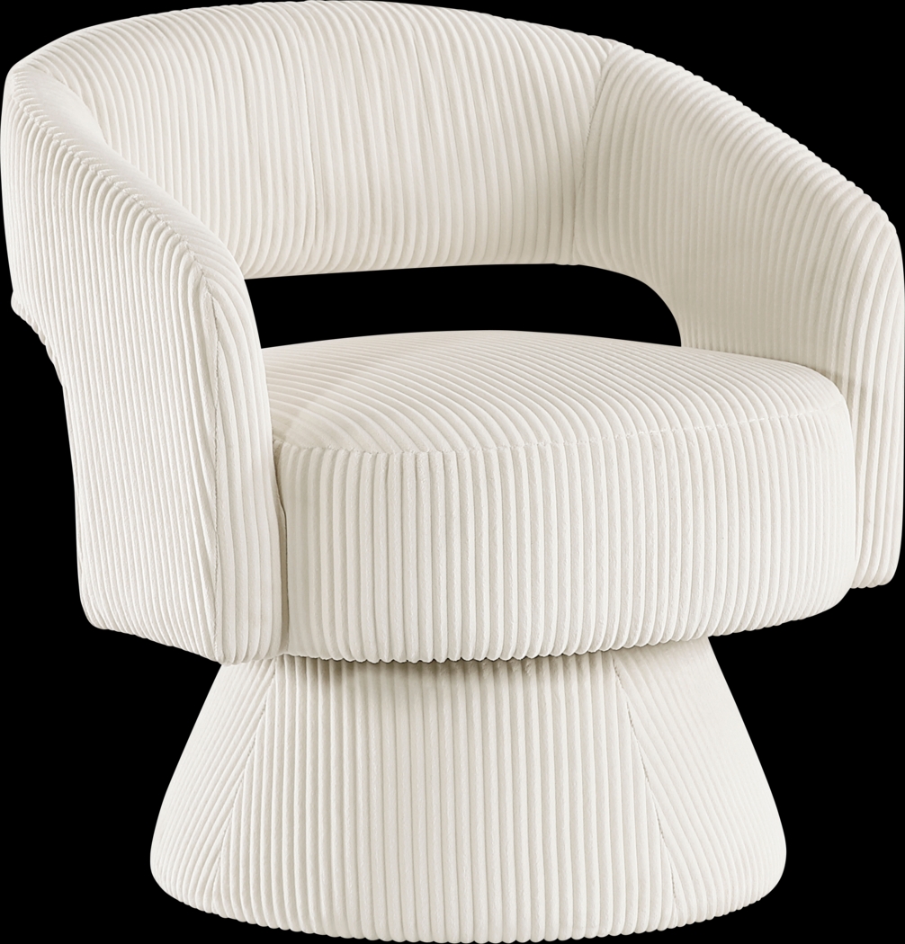Saeva Beige Accent Chair - Thumbnail - Image 1