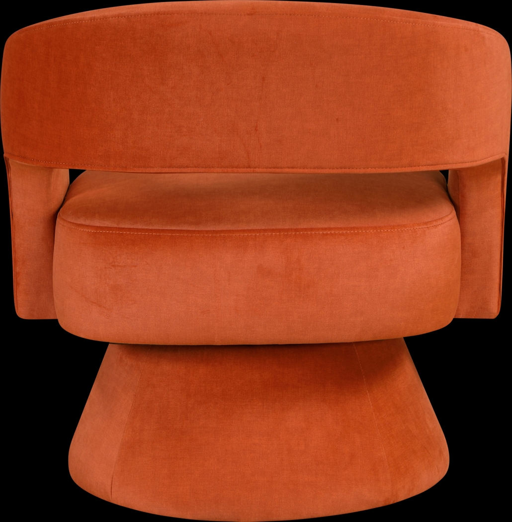 Saeva Orange Accent Chair - Thumbnail - Image 6