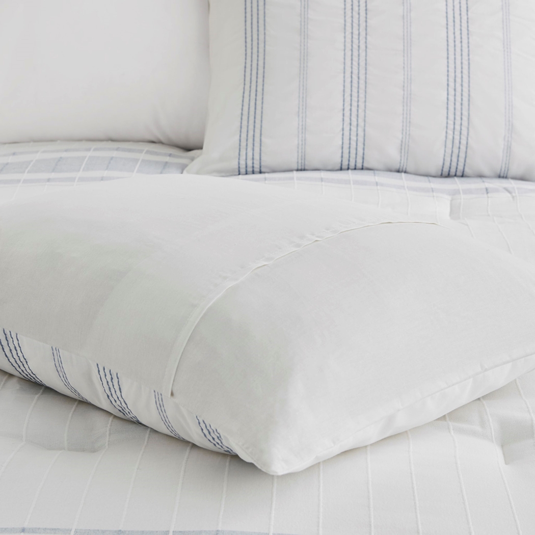 Saevi Blue 6 pc King Comforter Set - Thumbnail - Image 13