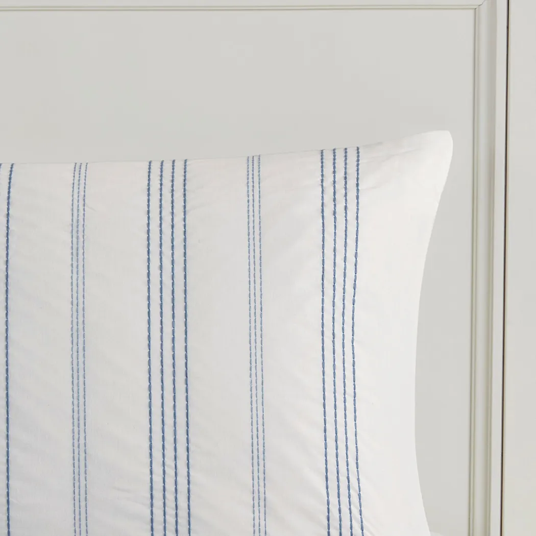 Saevi Blue 6pc Full Comforter Set - Thumbnail - Image 8