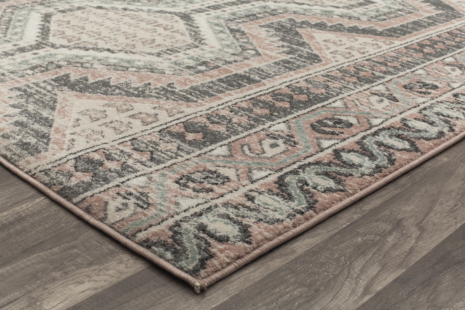 Safan Gray 5' x 7' Rug - Thumbnail - Image 2