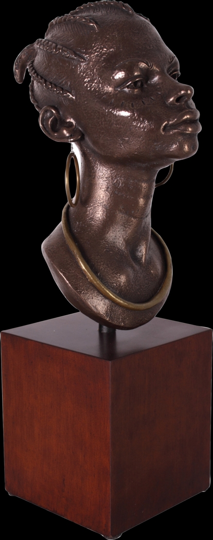 Safia Bronze Bust - Thumbnail - Image 2