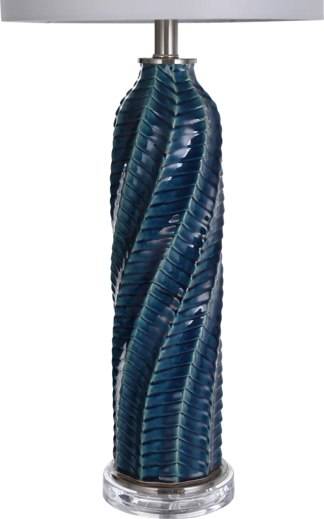 Safira Avenue Blue Lamp - Thumbnail - Image 4