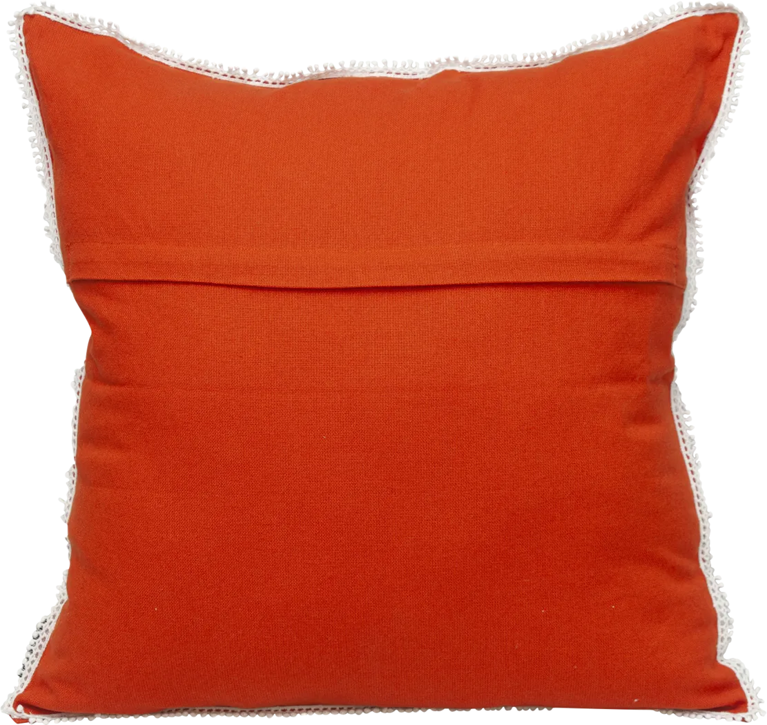 Safo Orange Accent Pillow - Thumbnail - Image 4