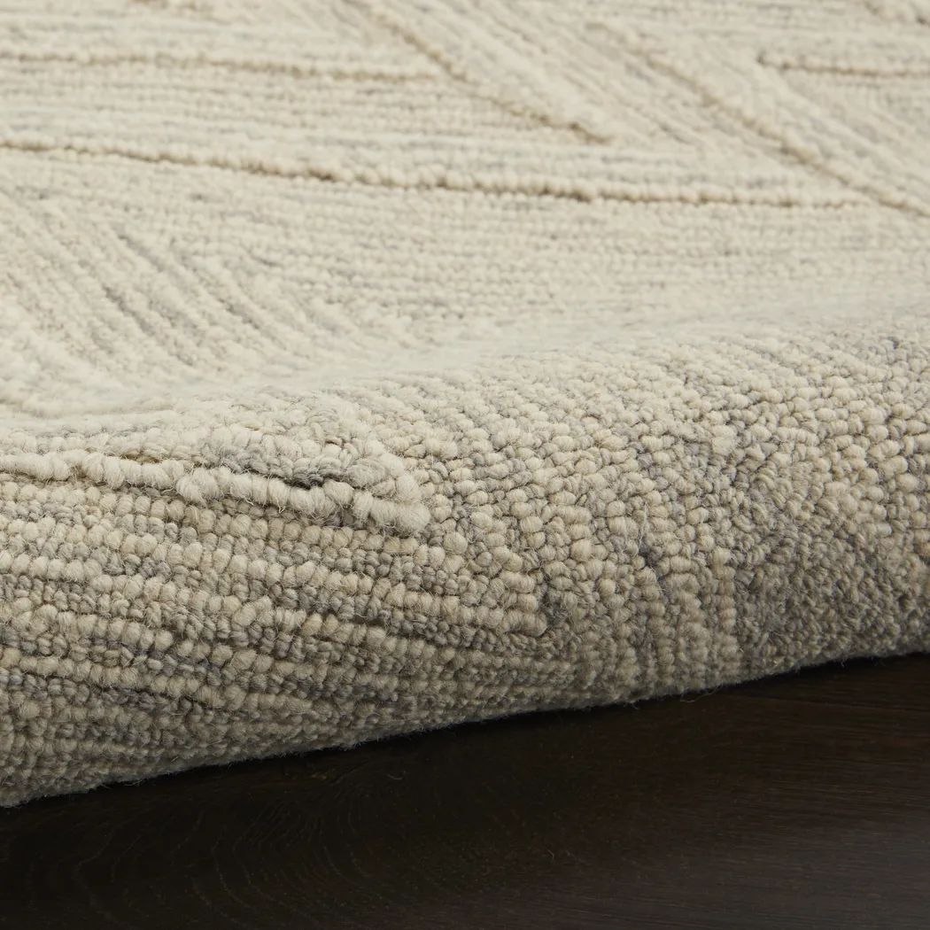 Sagarmatha Beige 8' x 10'6 Rug - Thumbnail - Image 3
