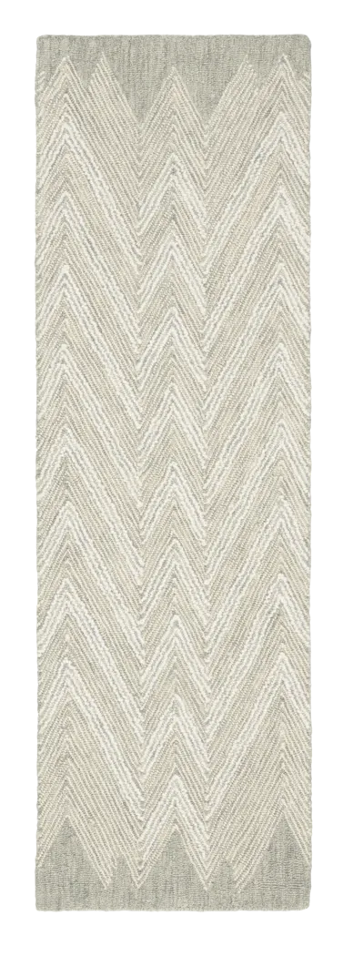 Sagarmatha Teal 2'3 x 7'6 Rug - Thumbnail - Image 1