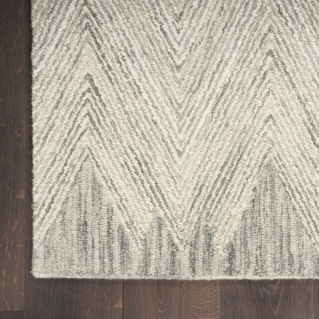 Sagarmatha Teal 8' x 10'6 Rug - Thumbnail - Image 3