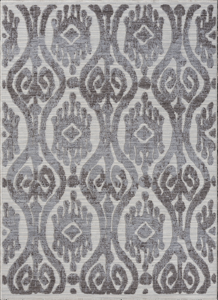 Sagaruti Blue/Gray 5' x 7' Indoor/Outdoor Rug - Thumbnail - Image 1