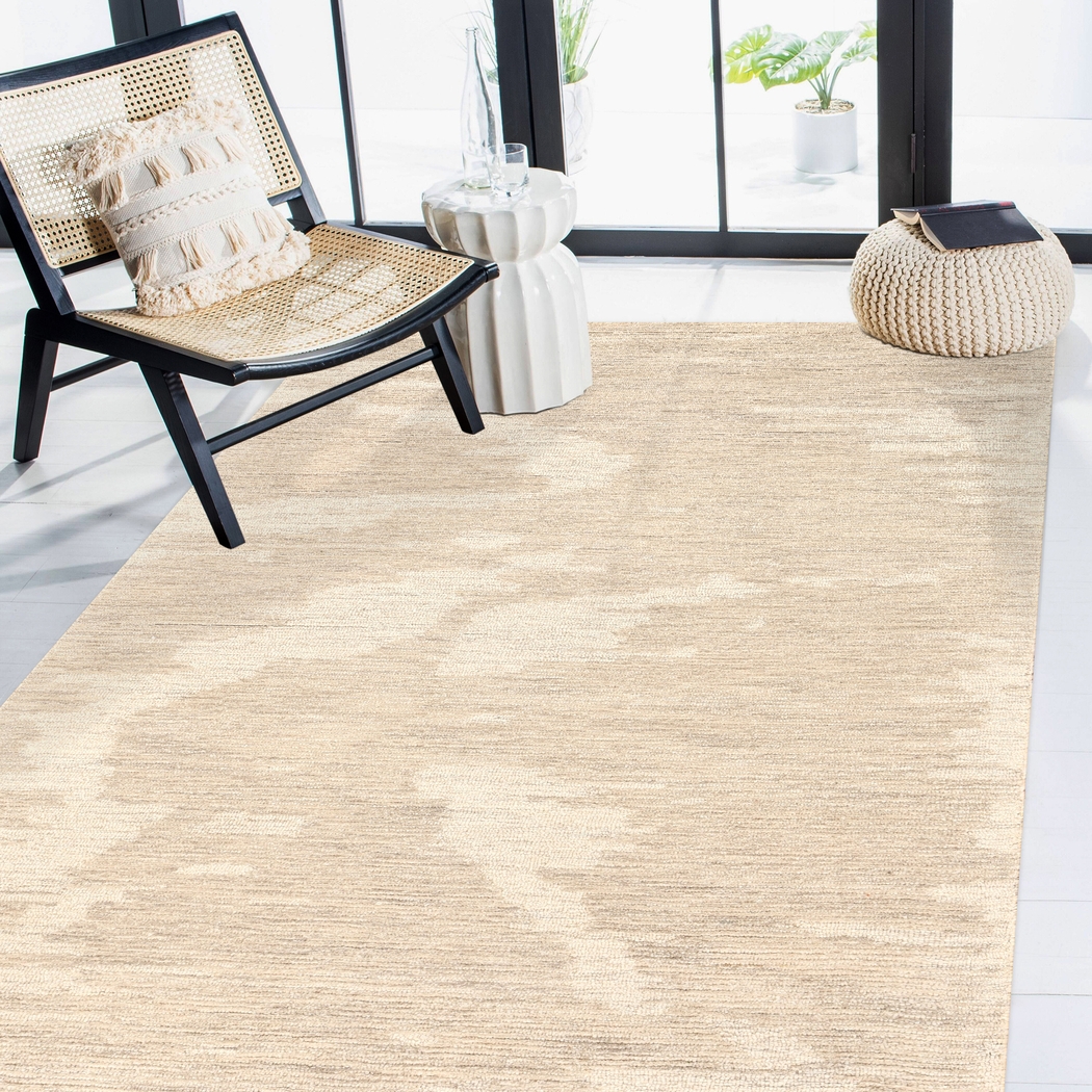 Sagasa Beige 3'6 x 5'6 Rug - Thumbnail - Image 2