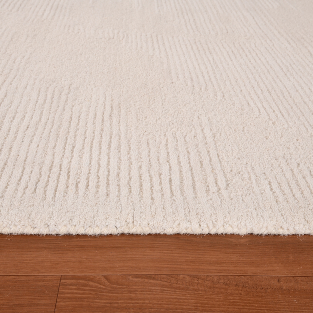 Sagasa Ivory 5' x 7'6 Rug - Thumbnail - Image 3