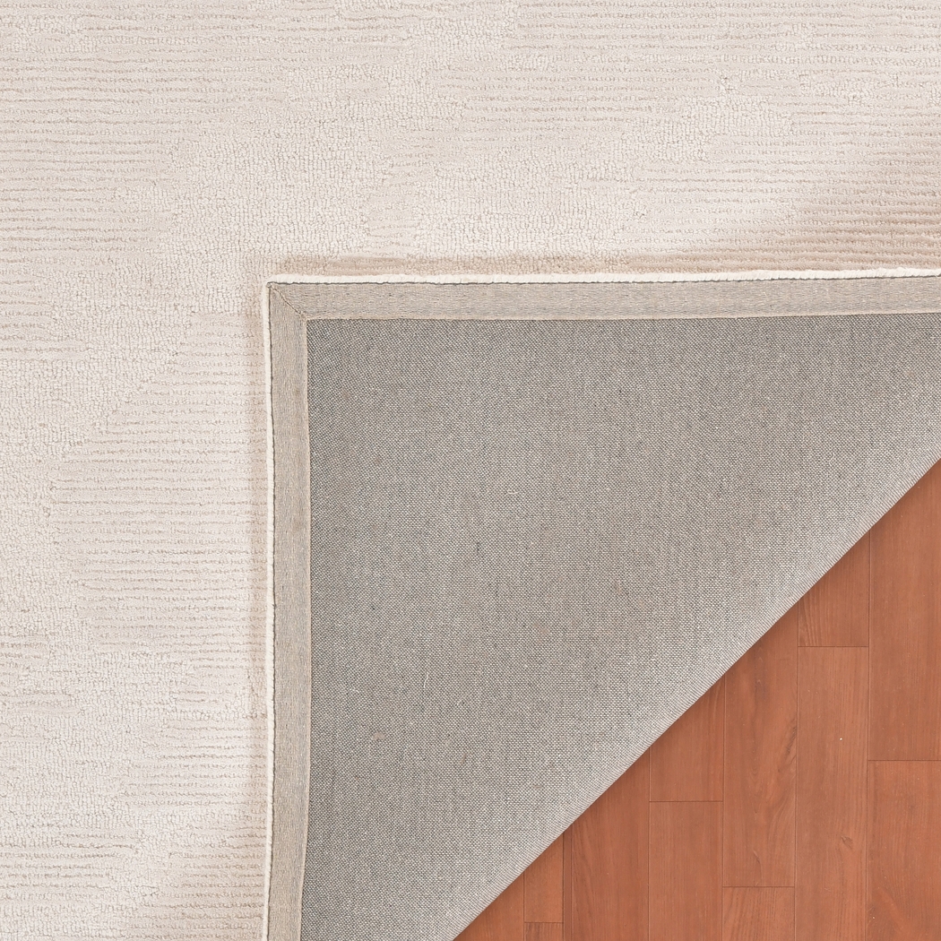 Sagasa Ivory 5' x 7'6 Rug - Thumbnail - Image 5