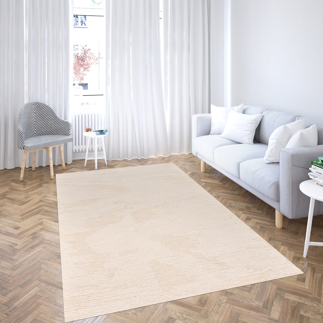 Sagasa Sand 5' x 7'6 Rug - Thumbnail - Image 2