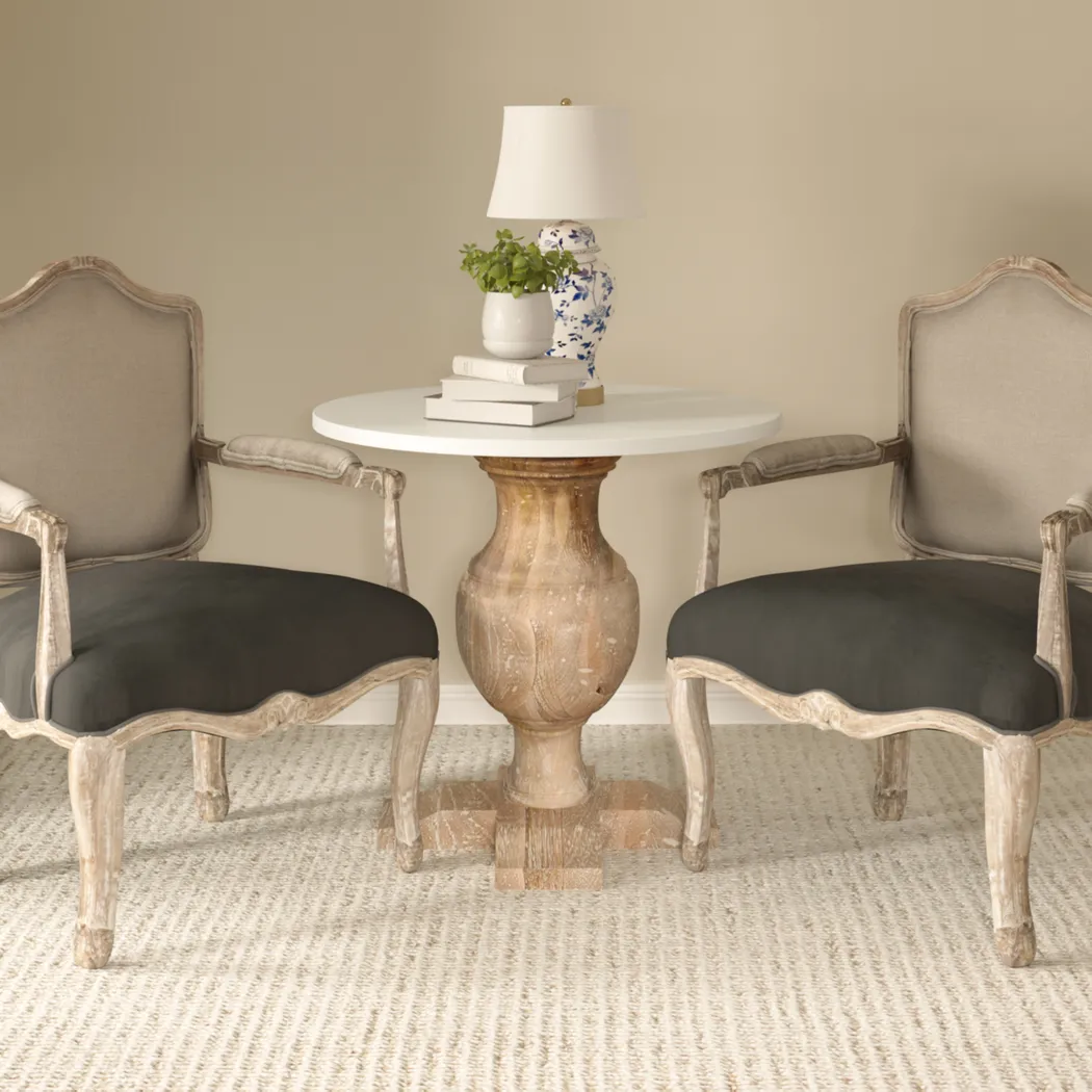 Sagatis Natural Accent Table - Thumbnail - Image 2