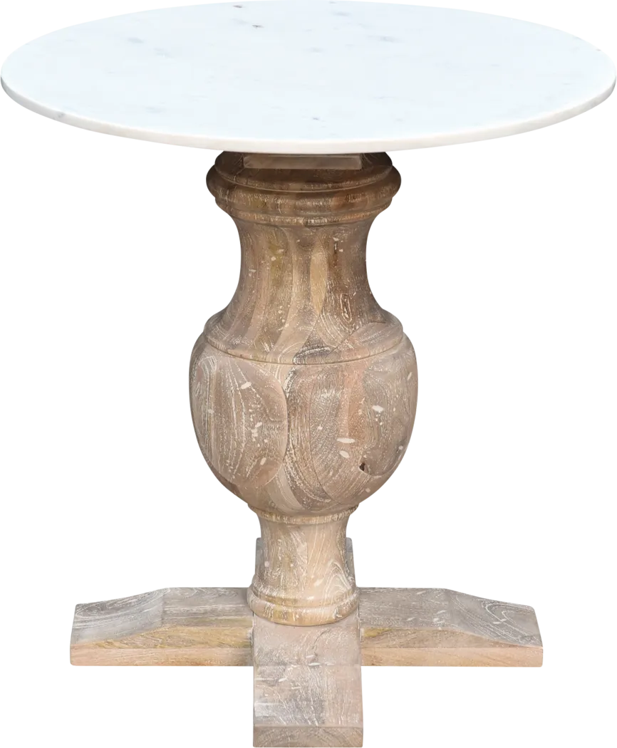 Sagatis Natural Accent Table - Thumbnail - Image 3